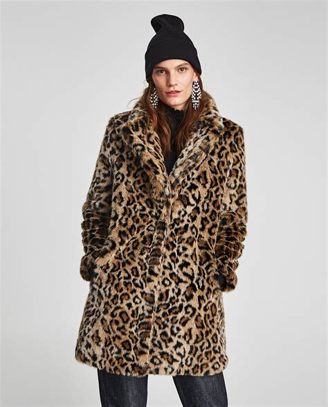 leopard jacket zara